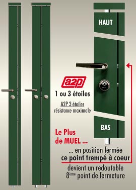 SERRURE DE PORTE 7 POINTS STR 7